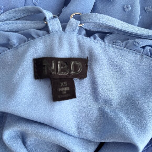 NBD Mugsy Mini Dress in Periwinkle - Picture 8 of 8